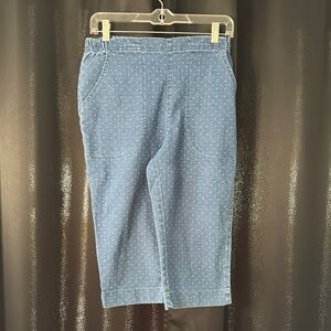 Blue Polka Dot Pants